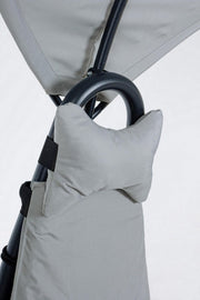 Mecedora chaise longue de exterior antracita Baffin