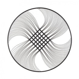 Decoración de pared Zaira Negro D90