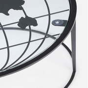 Conjunto de 2 mesas de centro Mondo de metal