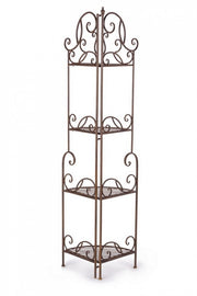 Mueble esquinero Melanie 4P marrón