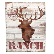 Cuadro madera reno cm40x50x2,5