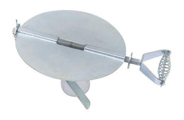 Abrazadera galvanizada 10 cm