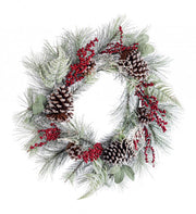 Corona Cherryl Bacche Rosso D55 4x