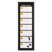 Pizarra magnética emoji con rotulador cm20x60x1,5