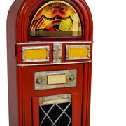 Juke box 1 puerta roja cm 37x 30 x 88 h