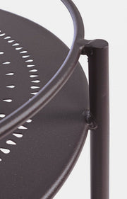 Carro para botellas en acero Gris Antracita