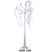 Árbol LED blanco 280 Micro LED Cold Blanco fijo Al. Para uso al aire libre