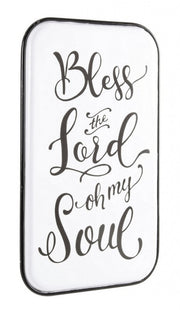 2x Placa Metal Alma 37X63