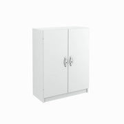 Mueble multiusos 18028 con dos puertas blancas