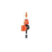 Microaspersor ajustable de 180 grados