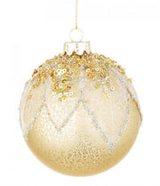 Lámpara de techo Sfera Vt Fogliage Oro D80