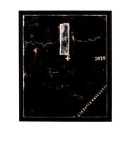 Óleo sobre lienzo multicolor y bastidor de madera 100x120 cm