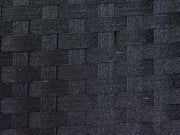Paravento de papel 3 paneles negro 40x175 cm