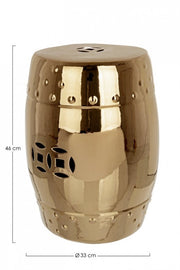 Taburete esfinge Chanterelle