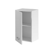 Unidad de pared blanca para cocina modular Cm 40x32xH 72 1 puerta