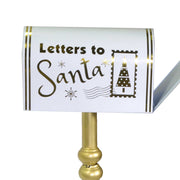 Buzón de metal dorado cmø33h127