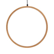 Circulo Ø37cm led Madera Clara
