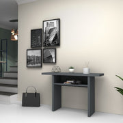 Mesa consola plegable Cemento IKEBANA 120x40x h76 cm