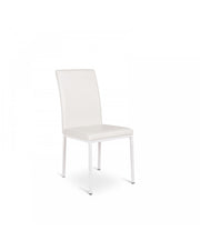 2x Silla Flag STS de polipiel blanca