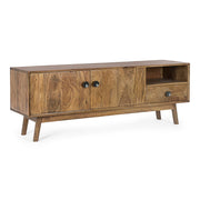 Mueble TV 2 puertas-1 cajón en madera estilo vintage