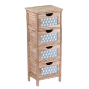 Cómoda 4 cajones Anversa cm30x23Xh77