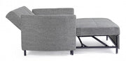Sofá cama 2 plazas CLAYTON Gris 166x88x h84 cm