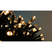 Luces 1000 LEDs blanco cálido Longitud MT.20 + 2 CABLE Navidad iluminada