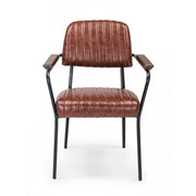 C-BR Nelly silla vintage naranja oscuro vintage 60x63x84h cm