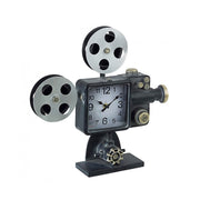 Reloj de mesa de hierro de cine Charles