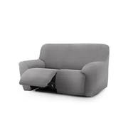 Funda sofá 2 plazas reclinable Jaz gris 150-200