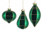 12x Pendaglio Velvety Verde