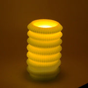 Candela farol led verde fontana cmø13,5h20