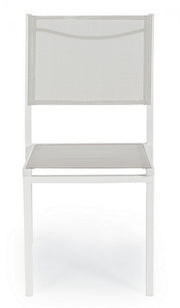 Silla Hilde Cloud blanca para exteriores cm 46 x 57 x 88 h