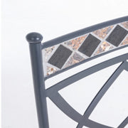 Silla de exterior Berkley en metal