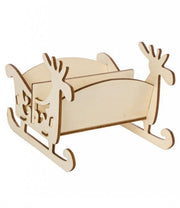 Slitta Básica de Madera 4x