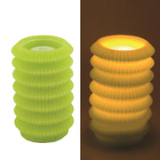 Candela farol led verde fontana cmø13,5h20