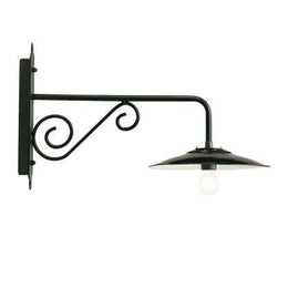 Aplique Long Small línea grafito antiguo