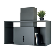 Campana extractora URBAN SPACE de acero inoxidable bruñido 90 cm