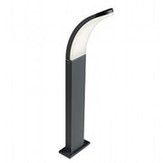 Lámpara de pared de aluminio fundido con difusor de resina opalina - 15W, 2300 lúmenes, 1050 lúmenes, 4000°K grafito