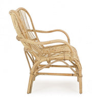 CLARITA Sofá de exterior de dos plazas en rattan 119x83x h87 cm