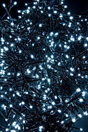 Lámpara Cluster768L Blanco 6x 3mm Cable Verde IP44