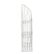 Estante de metal blanco 3 estantes cm29x12h55
