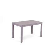 Mesa extensible en melamina gris claro 130/210x80x76h cm