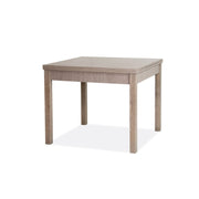 Mesa de comedor plegable Elmo en madera de melamina cm 90x90 - 180