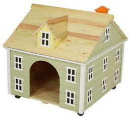 Cama para perro maxi shabby chic desmontada wk-0956 cm. 80 x 88 h 45-83