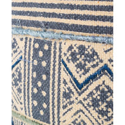 Puf de algodón de estilo étnico TILAK Snorkel diámetro 50x h35 cm