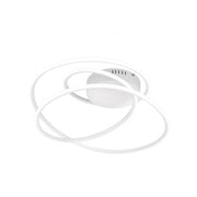 Plafón LED integrado de metal blanco mate - Bolonia