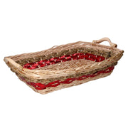 Gnomo de resina con letrero rojo cm21,5x19h50