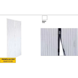 Mosquitera magnética con imanes para puerta en color blanco 120x240h cm