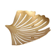 Portavelas metal dorado 1p cm25x17h4